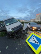 Очевидцы удерживали до приезда ГИБДД виновника аварии в центре Мурманска