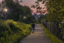 Уличные фонари начали включать по вечерам в Мурманске