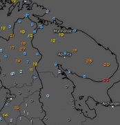 33 мм осадков выпало на юге Мурманской области