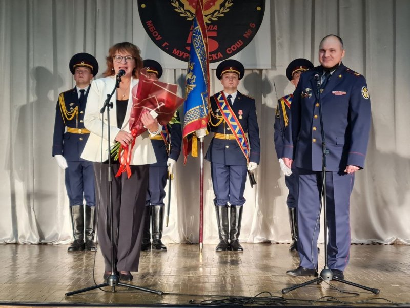 Юных мурманчан посвятили в кадеты Юных мурманчан посвятили в кадеты