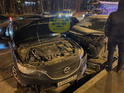 Автоледи спровоцировала серьезную аварию на Кольском
