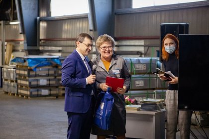 «С приобретением нового оборудования у компании появилась отличная возможность составить серьезную конкуренцию импортным аналогам, востребованным на рынке», - отметил Игорь Морарь. «С приобретением нового оборудования у компании появилась отличная возможность составить серьезную конкуренцию импортным аналогам, востребованным на рынке», - отметил Игорь Морарь.