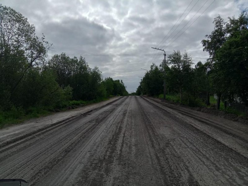 Объездную дорогу в Кандалакше восстановят до конца июня