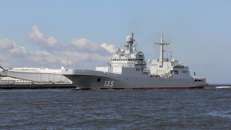 Большой десантный корабль «Иван Грен» встанет у морвокзала в Мурманске Большой десантный корабль «Иван Грен» встанет у морвокзала в Мурманске