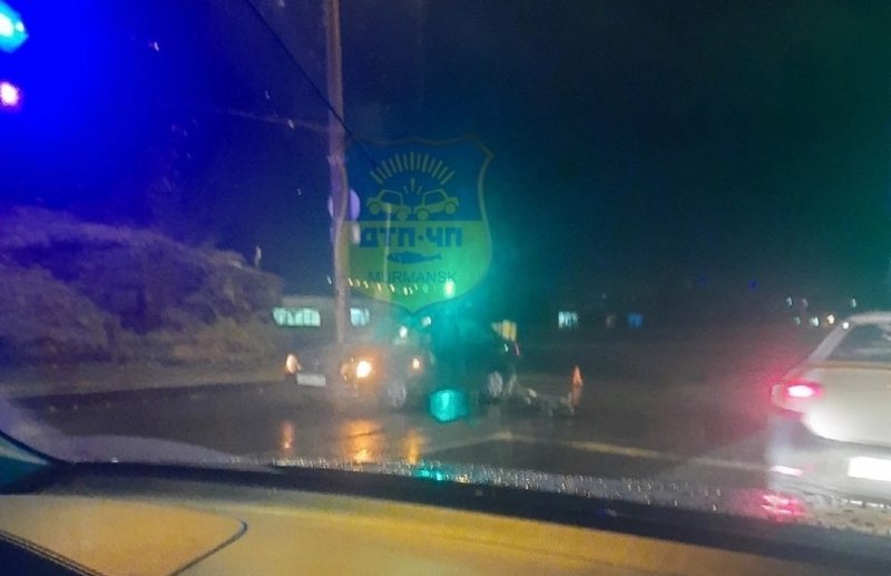 Ребенка на велосипеде сбили в Мурманске Ребенка на велосипеде сбили в Мурманске