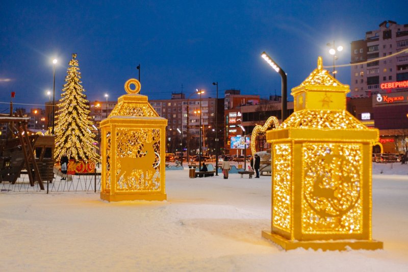 Потепление до -4° и снегопады движутся на Мурманск