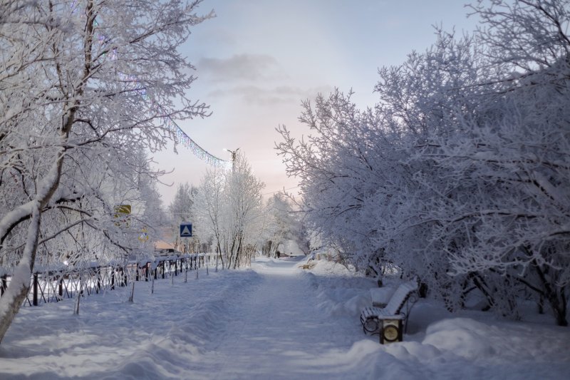 И снова морозы до -20° прогнозируют в Мурманске
