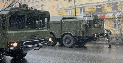 Центр Мурманска перекрыли из-за репетиции Парада