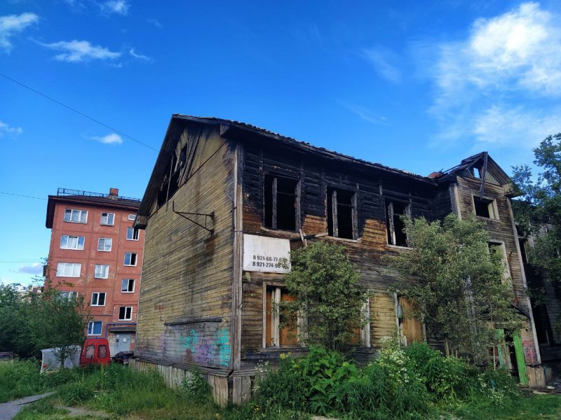 Еще один дом снесут в Мурманске Еще один дом снесут в Мурманске