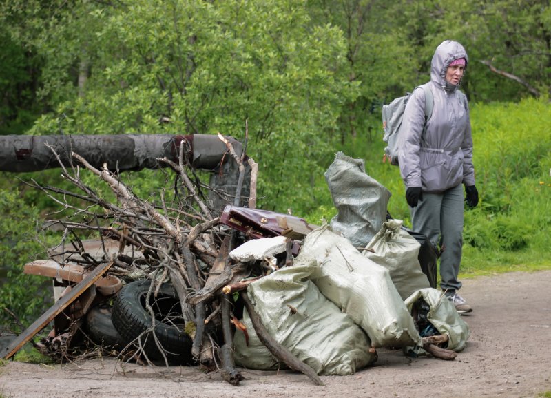 Териберку освободили от мусора: волонтеры собрали 500 мешков