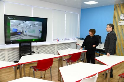 Модернизировали кабинет химии в школе № 49 Мурманска Модернизировали кабинет химии в школе № 49 Мурманска