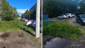 «Дети вынуждены играть между машинами»: мурманчане просят построить площадки на Свердлова