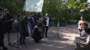 Боги Олимпа в Заполярье: в Мурманской области снимают комедию о споре Аполлона и Гермеса