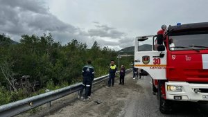 Рейс Кировск — Апатиты едва не стал смертельным — в ДТП с маршруткой пострадали 14 человек