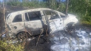 Вспыхнул автомобиль: в Мурманске при пожаре на Восточно-объездной дороге погиб человек