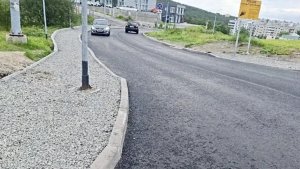 «Инфраструктура для жизни»: В Мурманске закатали в асфальт дорогу к горнолыжному комплексу