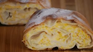 Уютная выпечка: попробуйте штрудель с тыквой — удивитесь яркому вкусу