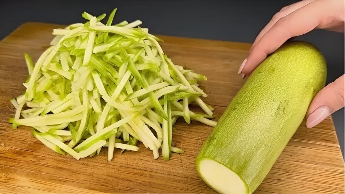 натертый кабачок
