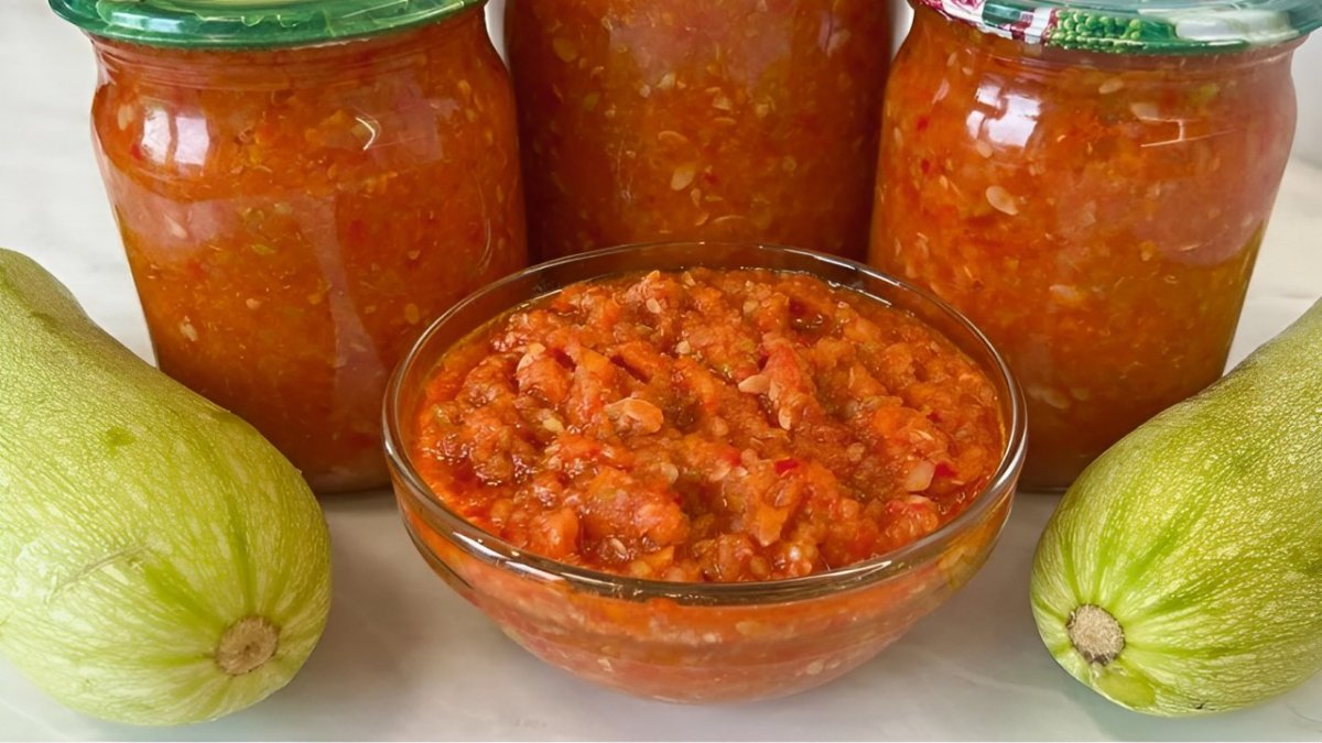 аджика из кабачков