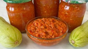 Аджика из кабачков — взрыв вкуса: закрутите сразу двойную порцию