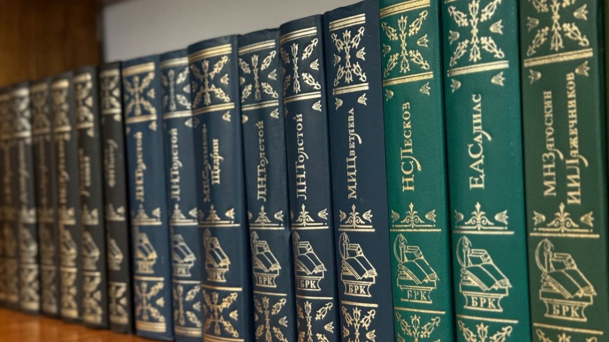 Книги на полке