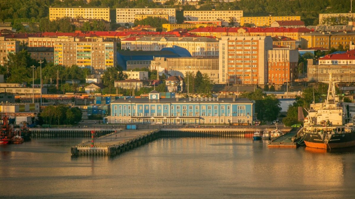 Морвокзал в Мурманске