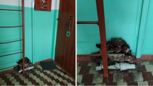 «Уборщик приходит по заявке, в подвале вода»: в Полярном пожаловались на состояние подъезда на Лунина
