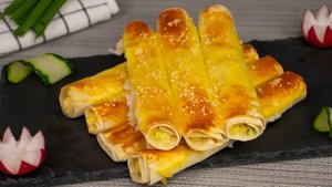 Когда лень готовить: рулеты с тунцом и сыром за 15 минут — даже тесто не понадобится