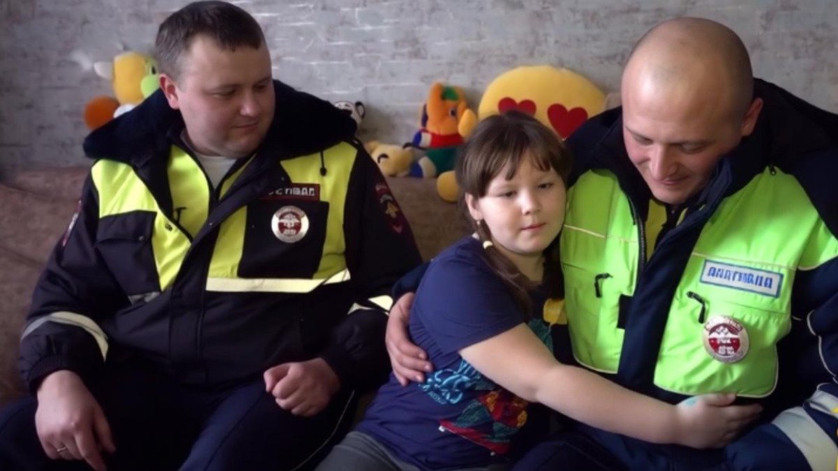 полиция спасла детей