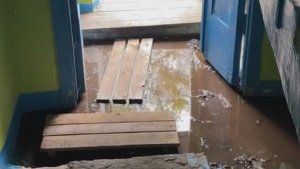 Зловонный подвал: в Мурманске подъезд дома двое суток тонет в фекалиях из-за УК