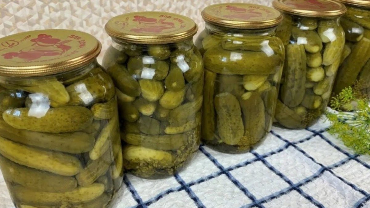хрустящие огурцы