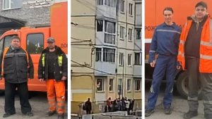 Пришло понимание — и покатились слёзы: мурманские дорожники поделились эмоциями после спасения ребёнка из огня
