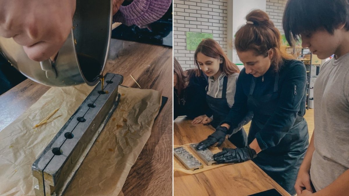 Приготовление леденцов в Заполярном