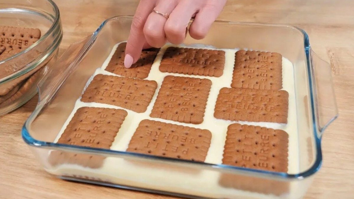 торт из печенья