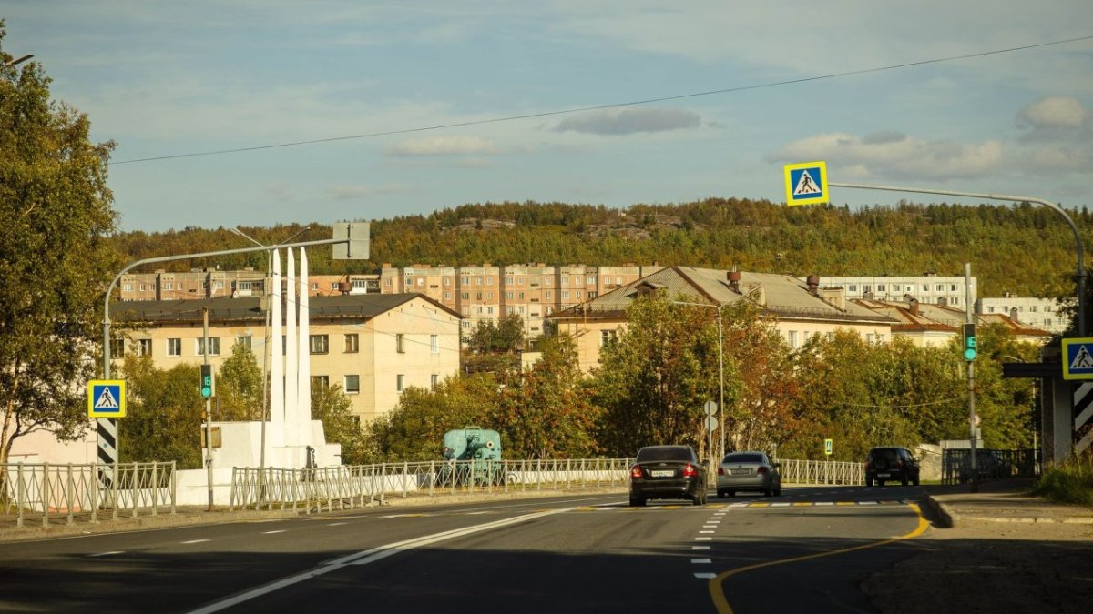 Росляково в солнечную погоду