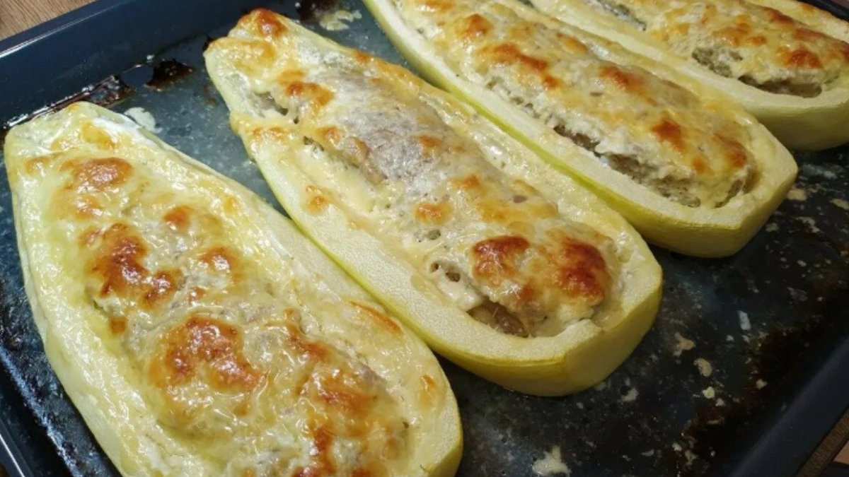 запеченные кабачки