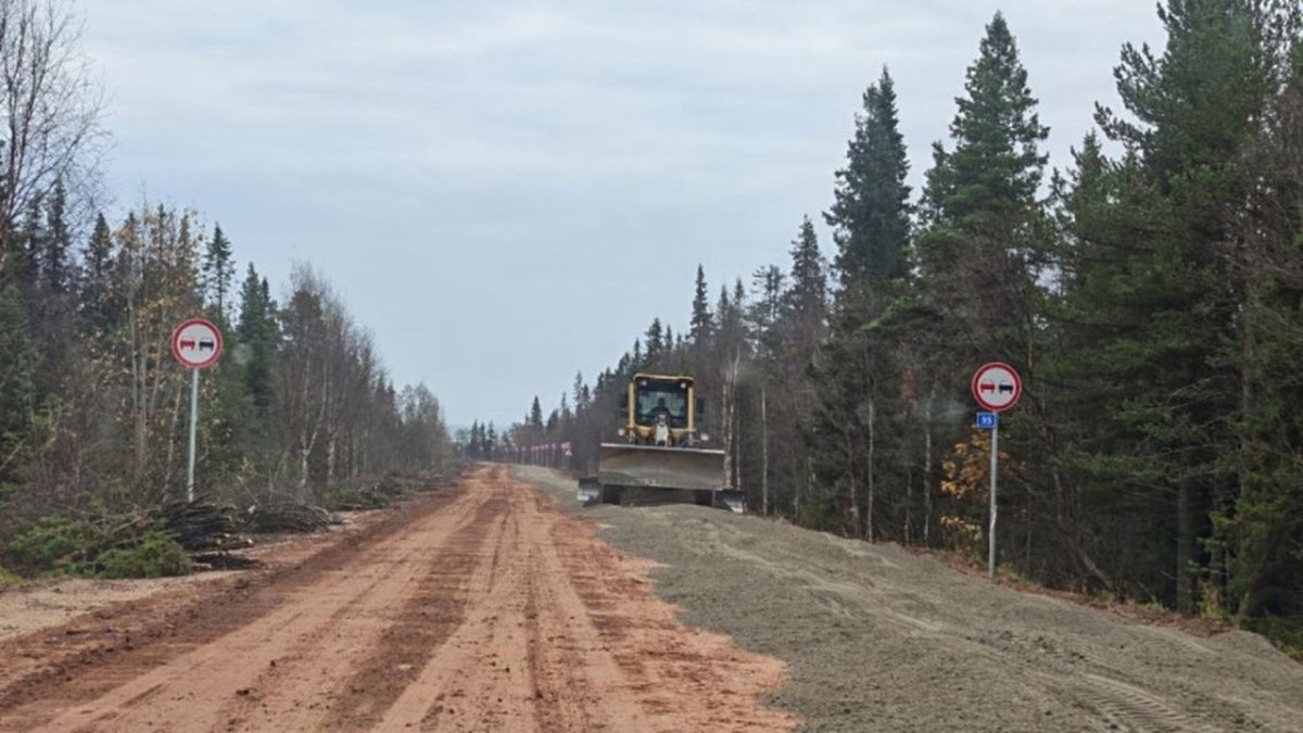 Ремонтируемая дорога Умба — Варзуга