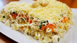 Салат «Русская краса»: Шуба и оливье в прошлом — нежный, вкусный, не остаётся ни ложки, гости просят рецепт