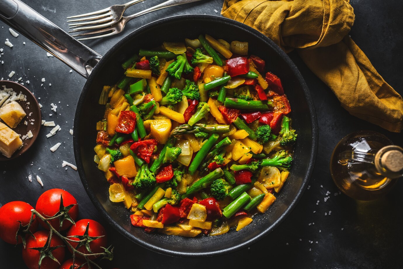 Гарнир без картошки: запечённые овощи — польза и вкус