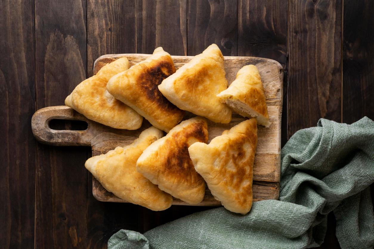 Пирожки из бездрожжевого теста: быстро, вкусно, диетично, питательно