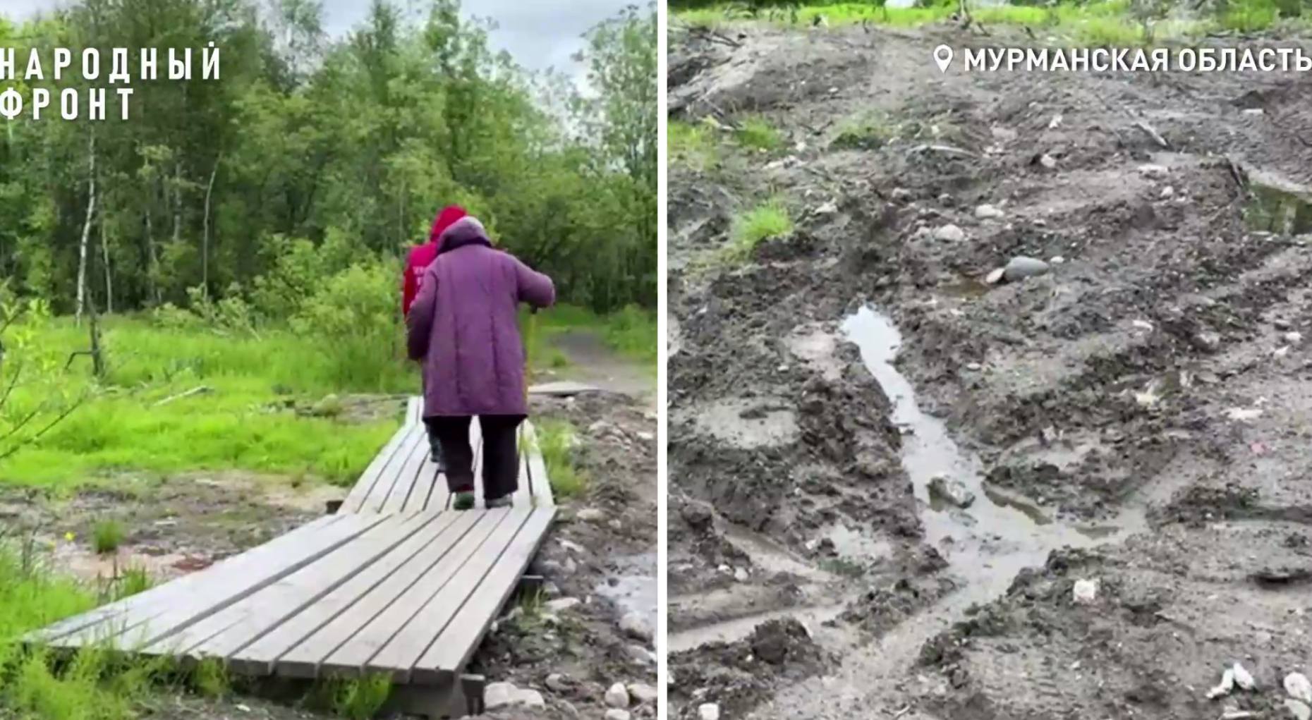 Жители Дровяного просят обустроить безопасную дорогу к остановке