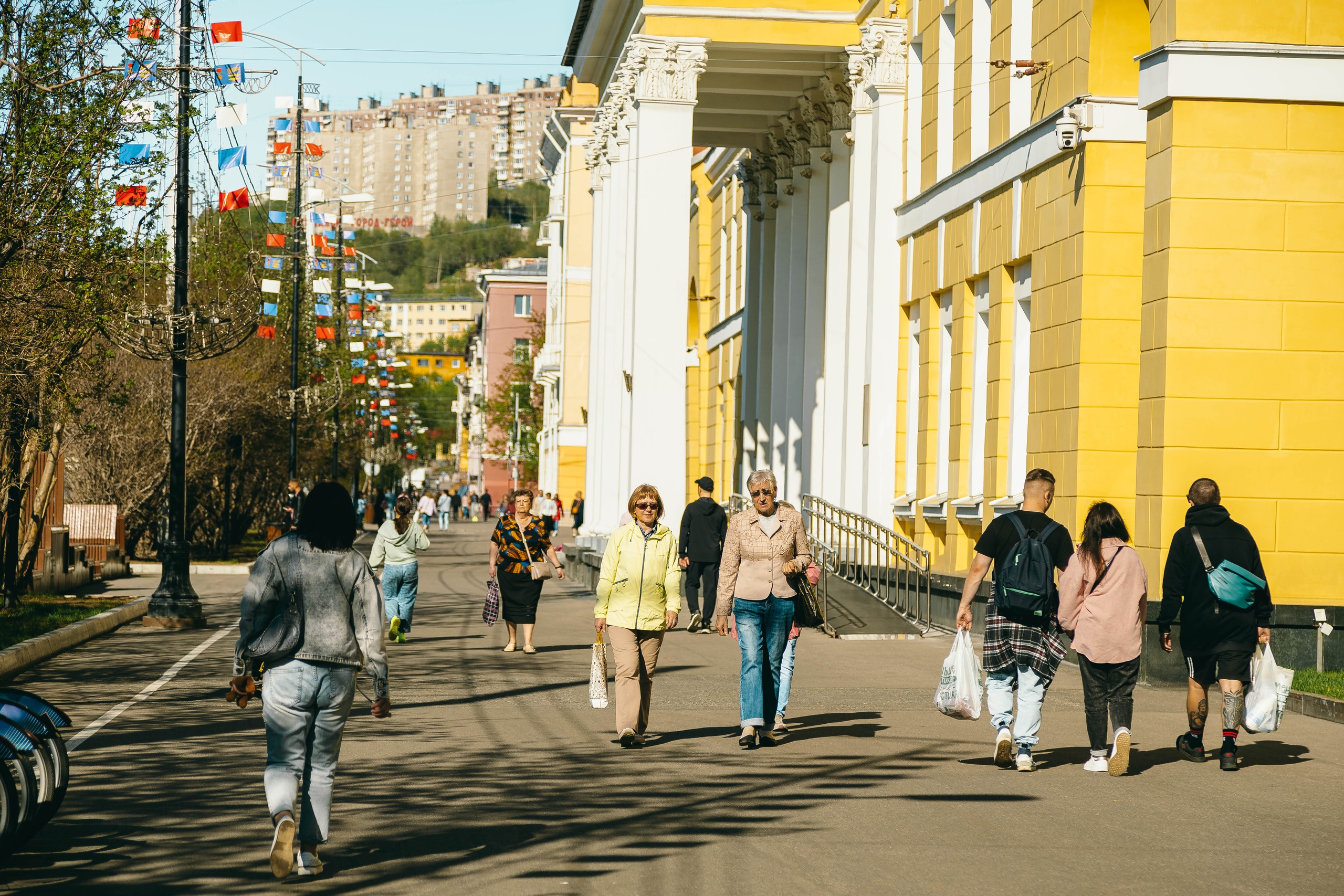 В Мурманске станет немного прохладнее с начала недели