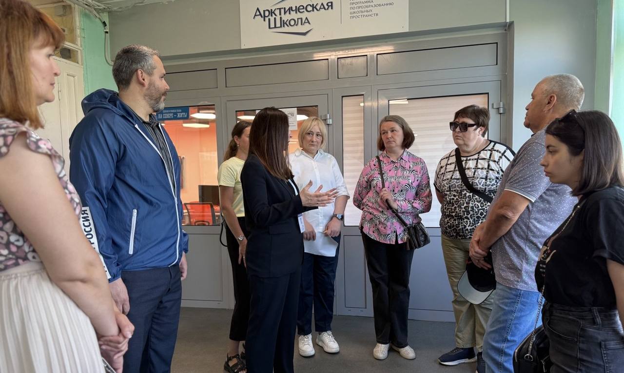 В мурманской школе № 20 после ремонта прошла «Родительская приемка»