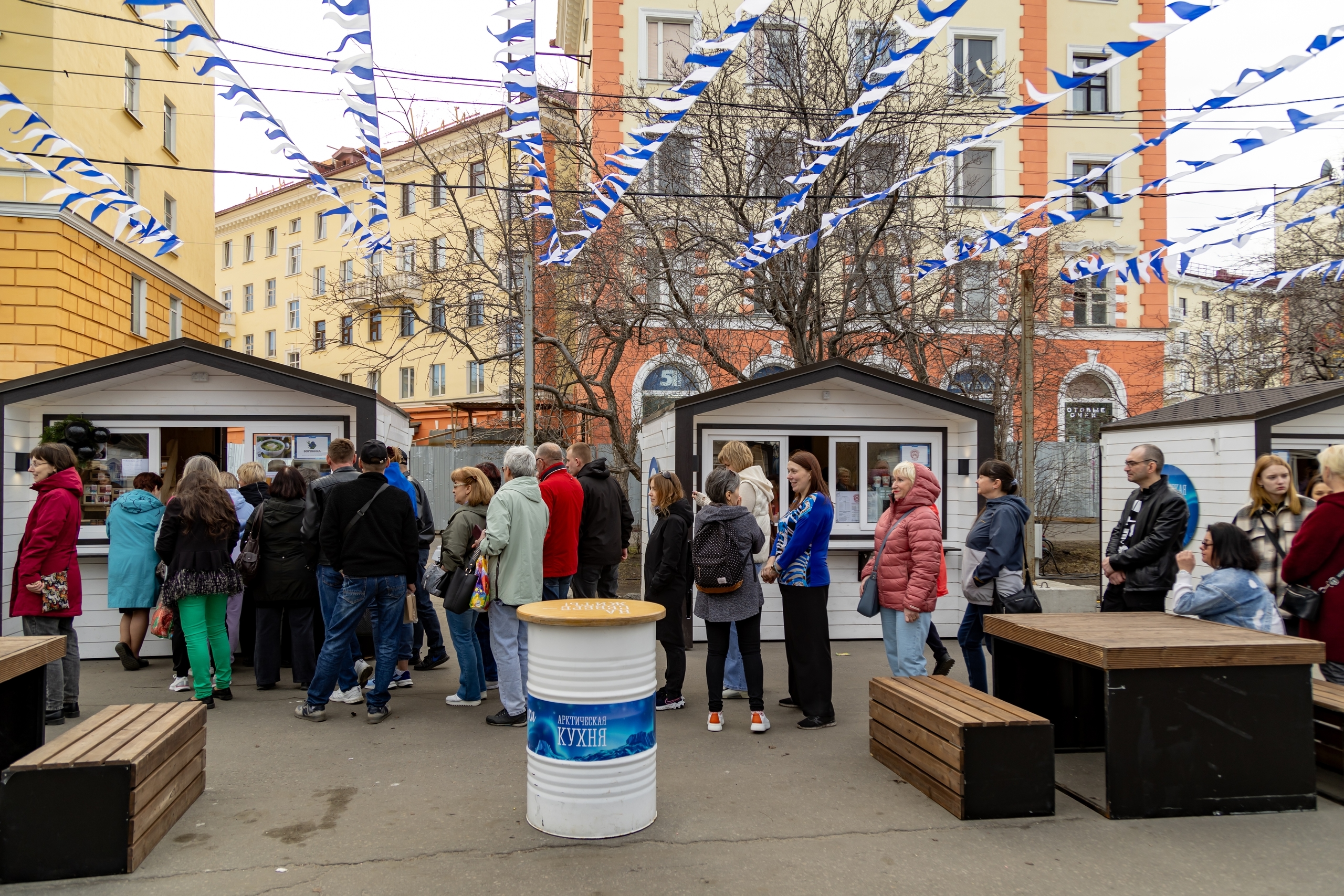 Мурманские предприниматели вновь развернут на Воровского торговлю местной продукцией