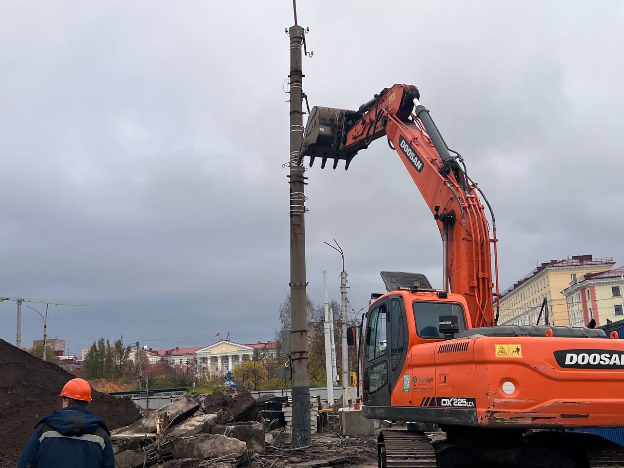 Провода будут под землей: в центре Мурманска реализуют концепцию «Чистое небо»