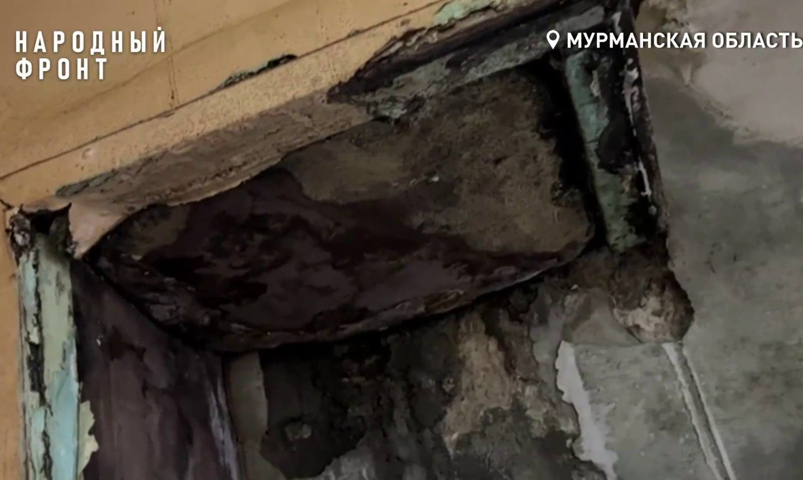 Текут крыша, стены и трубы: дом на ул. Бредова в Мурманске превращается в «решето»