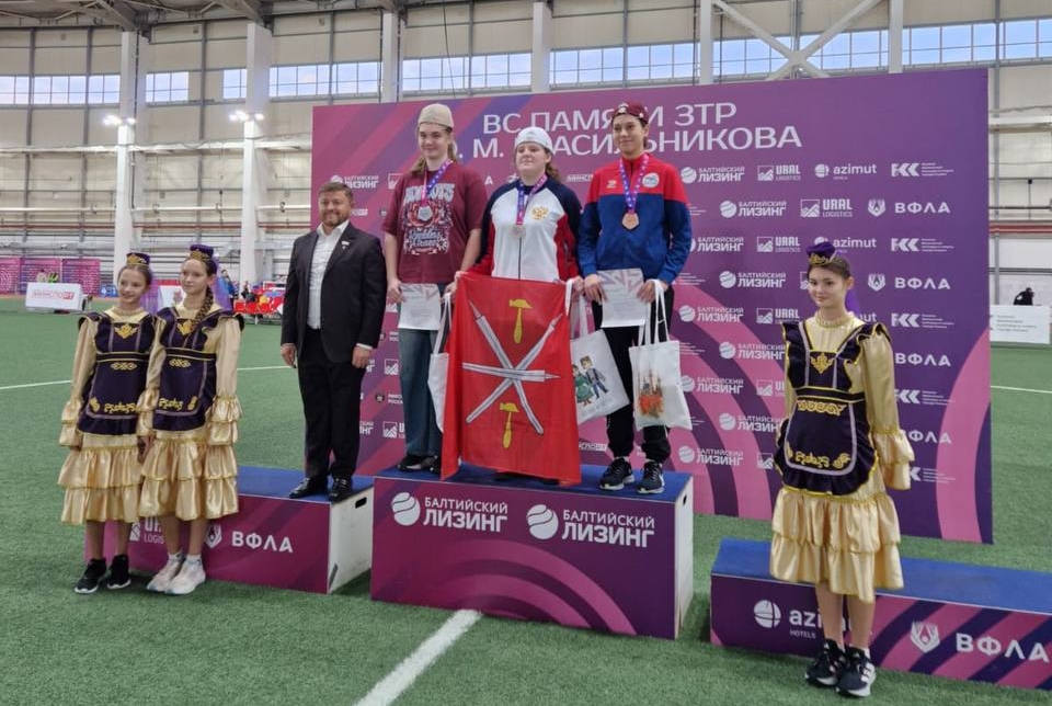 Толкнула ядро на бронзовую медаль — мурманчанка стала призёром соревнований по лёгкой атлетике в Казани