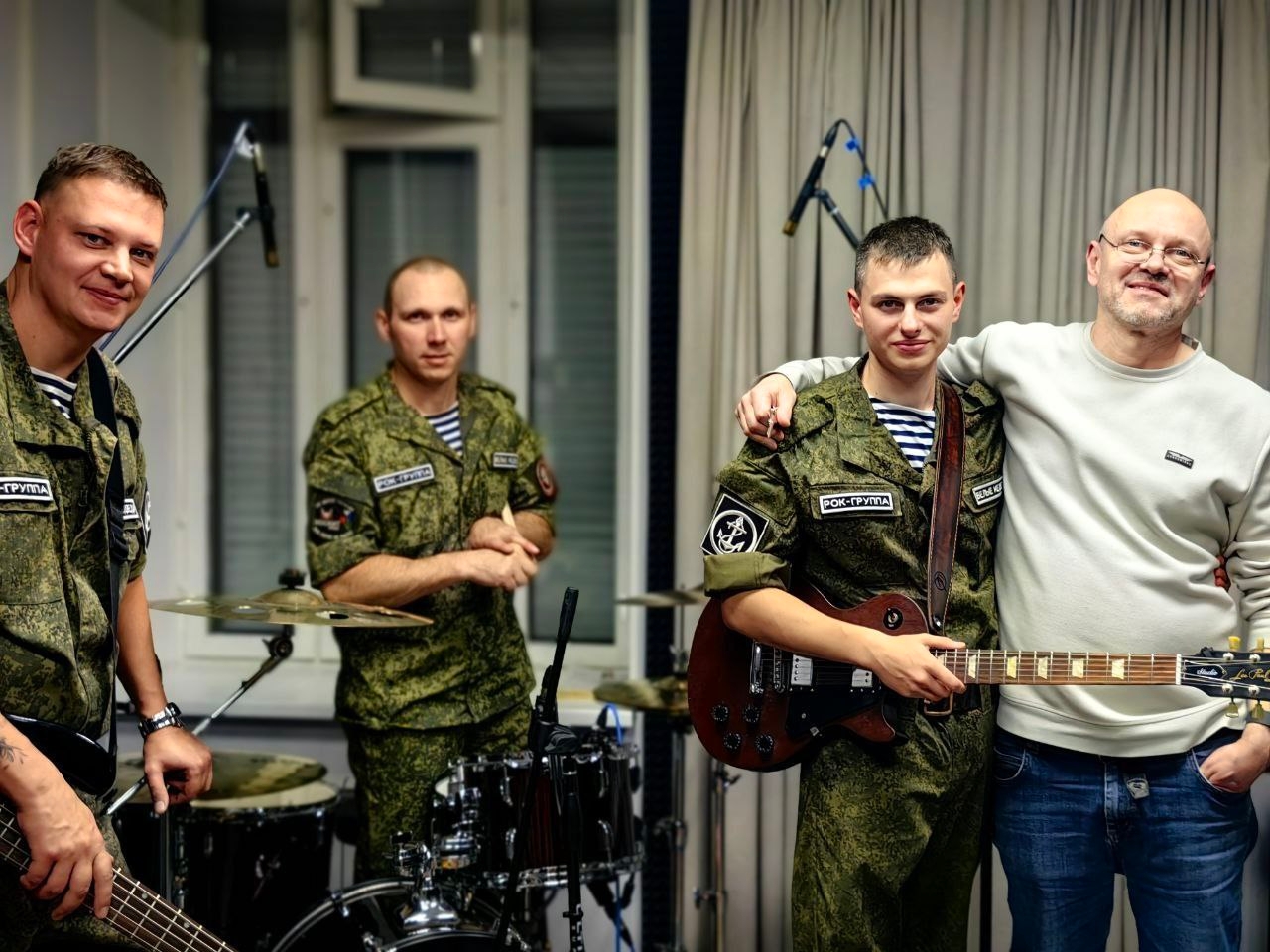 Рок-группа морской пехоты «Белые медведи» даст бесплатный концерт в Мурманске