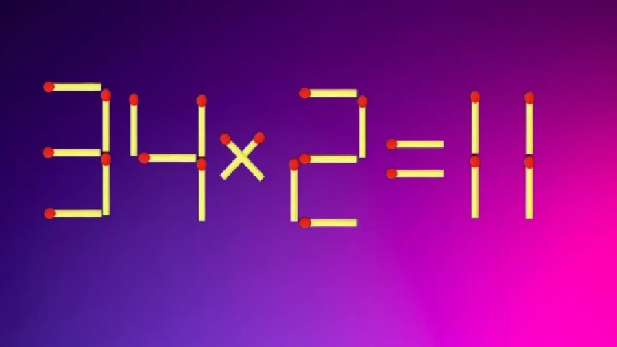 Решите задачку со спичками за 10 секунд — ваш IQ>140: даже Билл Гейтс не справится