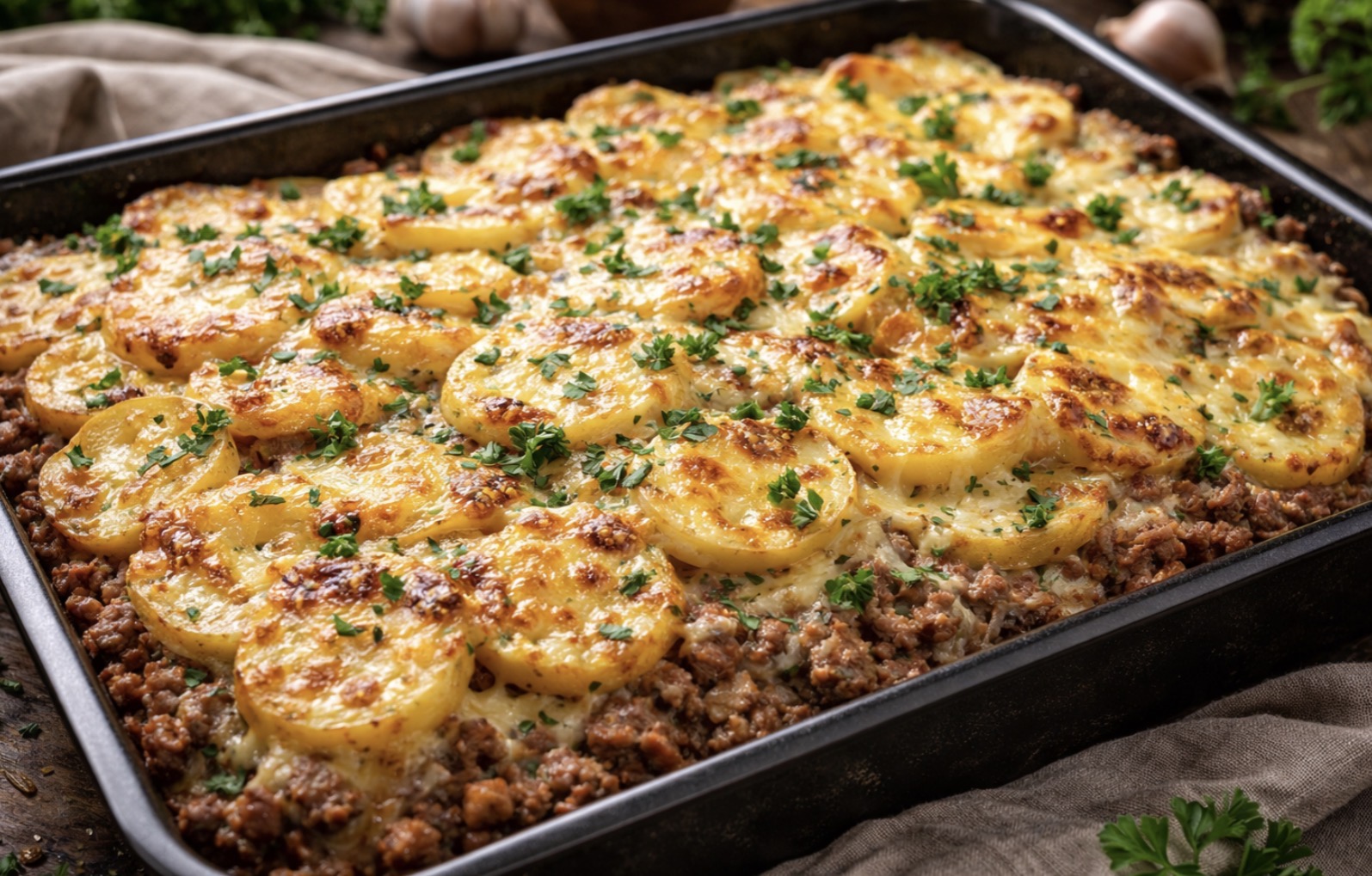 Это блюдо исчезает со стола первым: мясо по-французски в новом формате